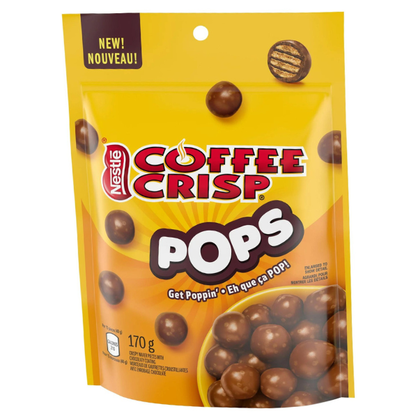 Nestle Coffee Crisp Pops Chocolate 170g