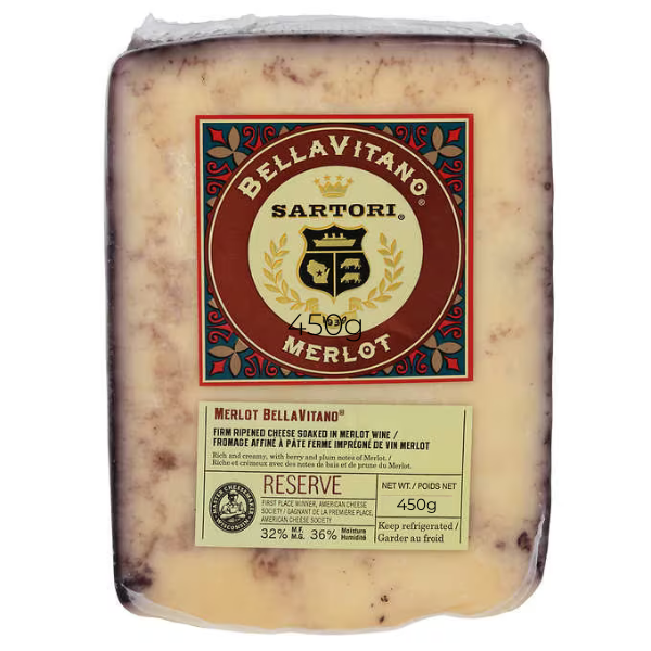 Bellavitano Cabernet Sauvignon Cheese 450g