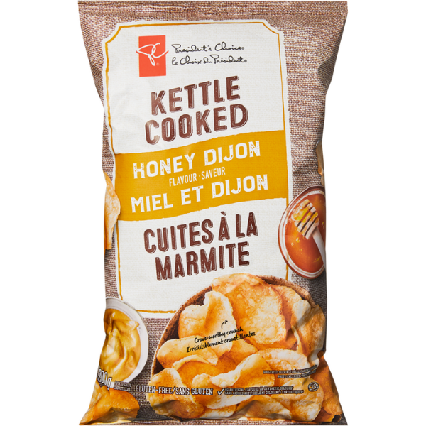 PC Honey Dijon Kettle Cooked Chips 200g