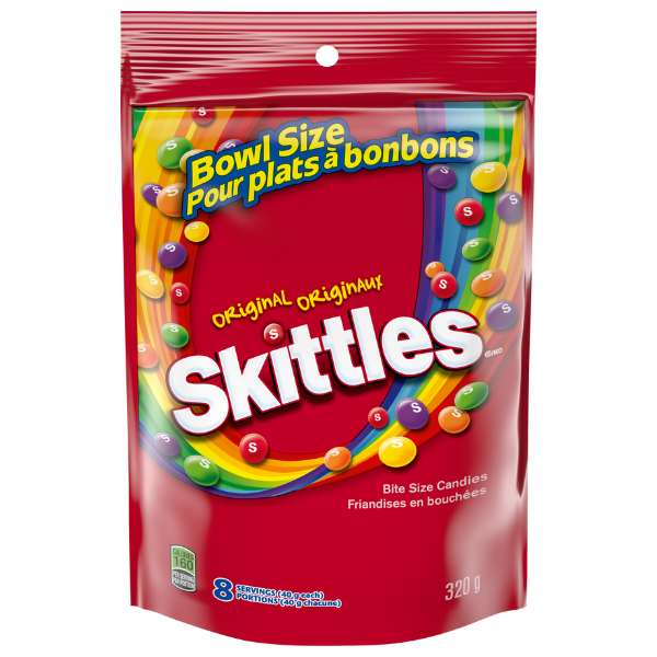Skittles Original Bowl Size 320g