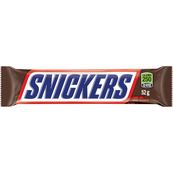 Snickers Candy Bar 52g