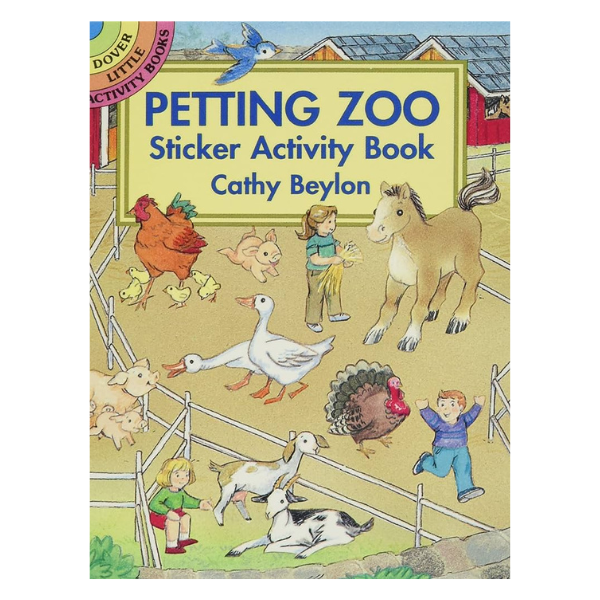 Dover Petting Zoo Sticker Activity Book