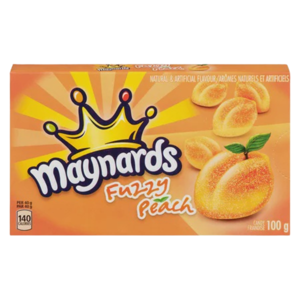*Maynards Fuzzy Peach 100g