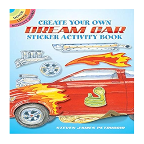 Dover Create Your Own Dream Car Sticker Activity Book