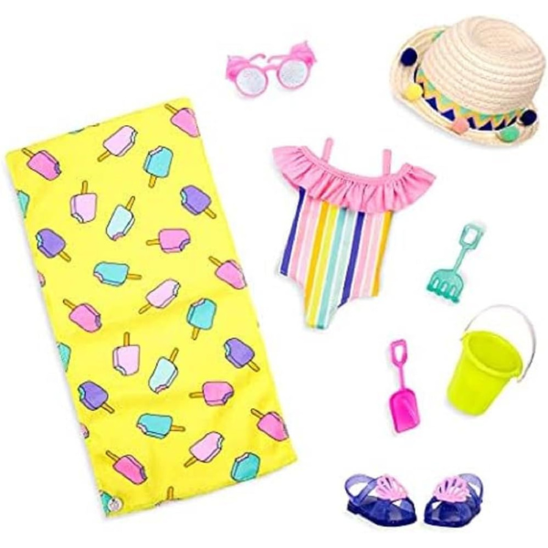 Glitter Girls - Beach Day Rays Deluxe Outfit