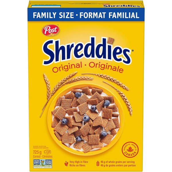 Post Shreddies Original Cereal 725g