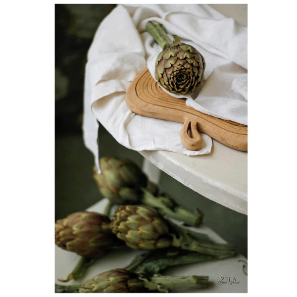 Zela Artichoke Waffle Microfiber Dishtowel 45x65cm