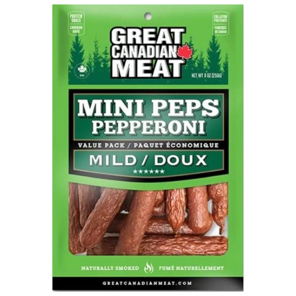 Great Canadian Meat Mini Pepperoni's Mild 225g