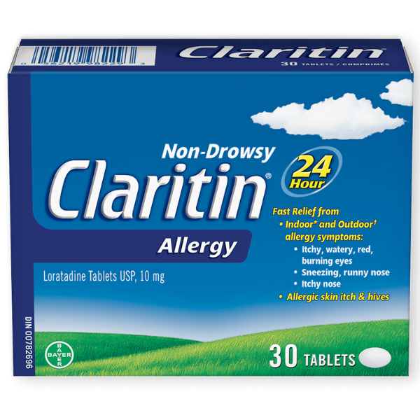Claritin Allergy Tablets 24Hr Non-Drowsy 30ct