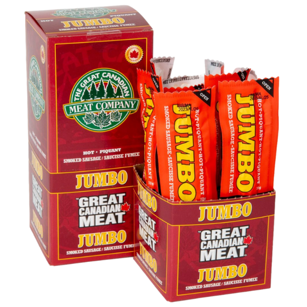 Great Canadian Meat Jumbo Smoked Sausage  Hot72g