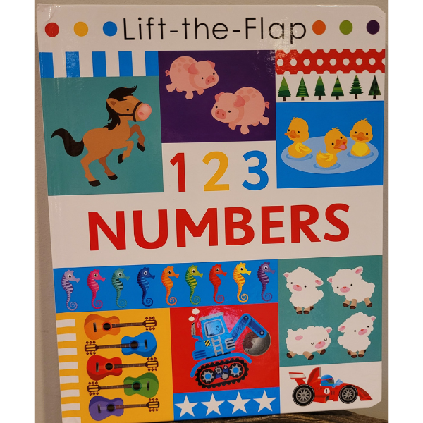 Lift-The-Flap 1 2 3 Numbers Book