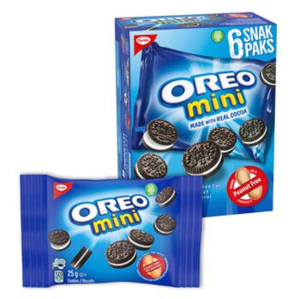 Christie Oreo Mini Cookies 6x25g