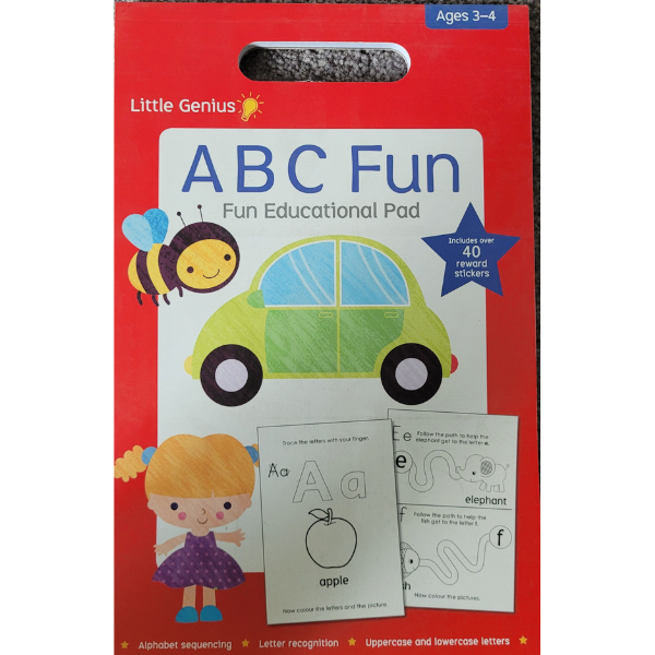 ABC Fun Educational Pad (Little Genius, Ages 3-4)