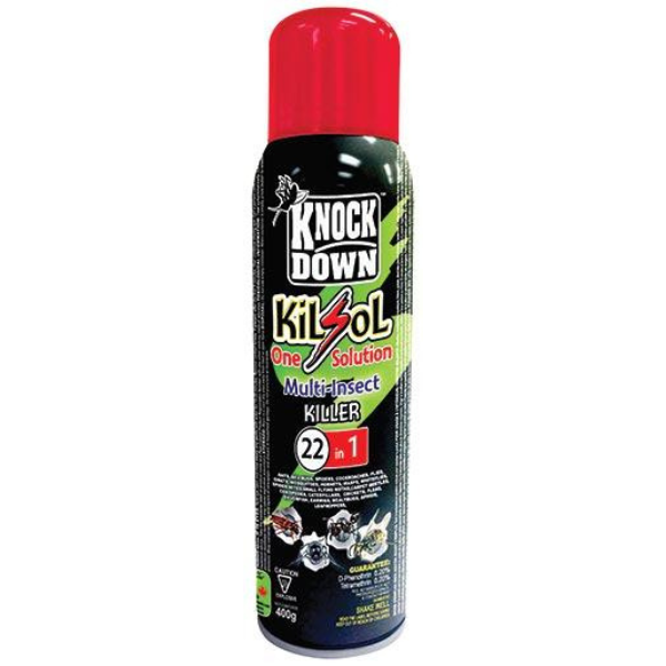 KnockDown KilSol 22 in 1 Multi Insect Killer Spray 400g