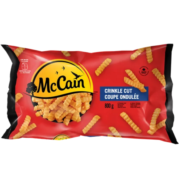 McCain Crinkle Cut Fries 800g
