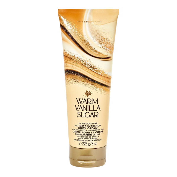 Bath & Body Works Warm Vanilla Sugar 24 HR Moisture Ultimate Hydration Body Cream 226 g/8 oz