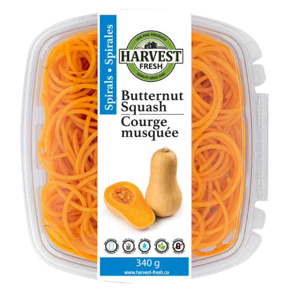 Harvest Fresh Butternut Squash Spiral 340g