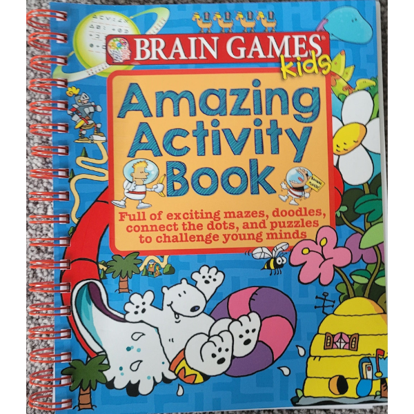 Amazing Activity Book - Brain Games Kids