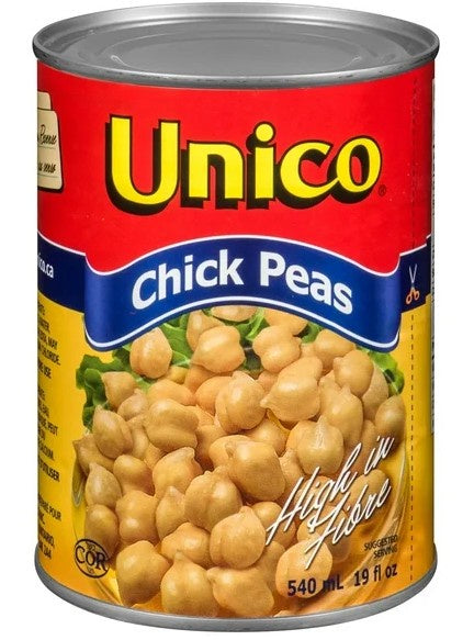 Unico Chick Peas, 540 mL