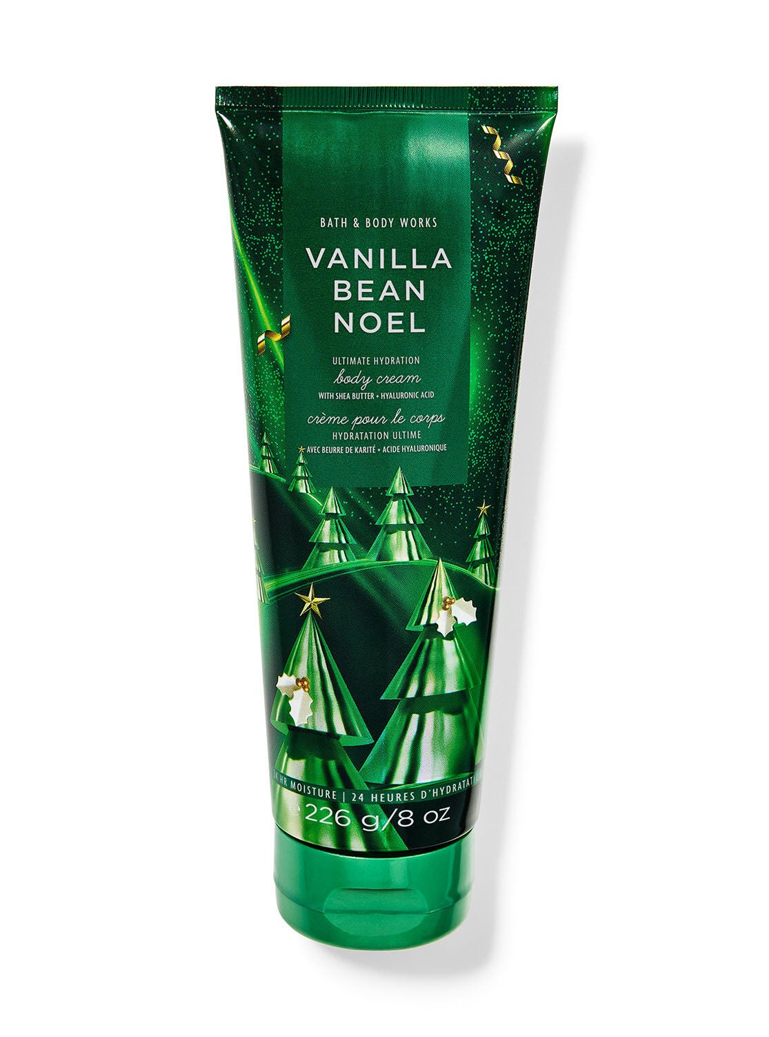 Bath & Body Works Vanilla Bean Noel 24 HR Moisture Ultimate Hydration Body Cream 226 g/8 oz