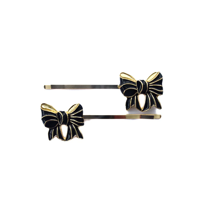 Vivente Bristol Clips - Black/Gold