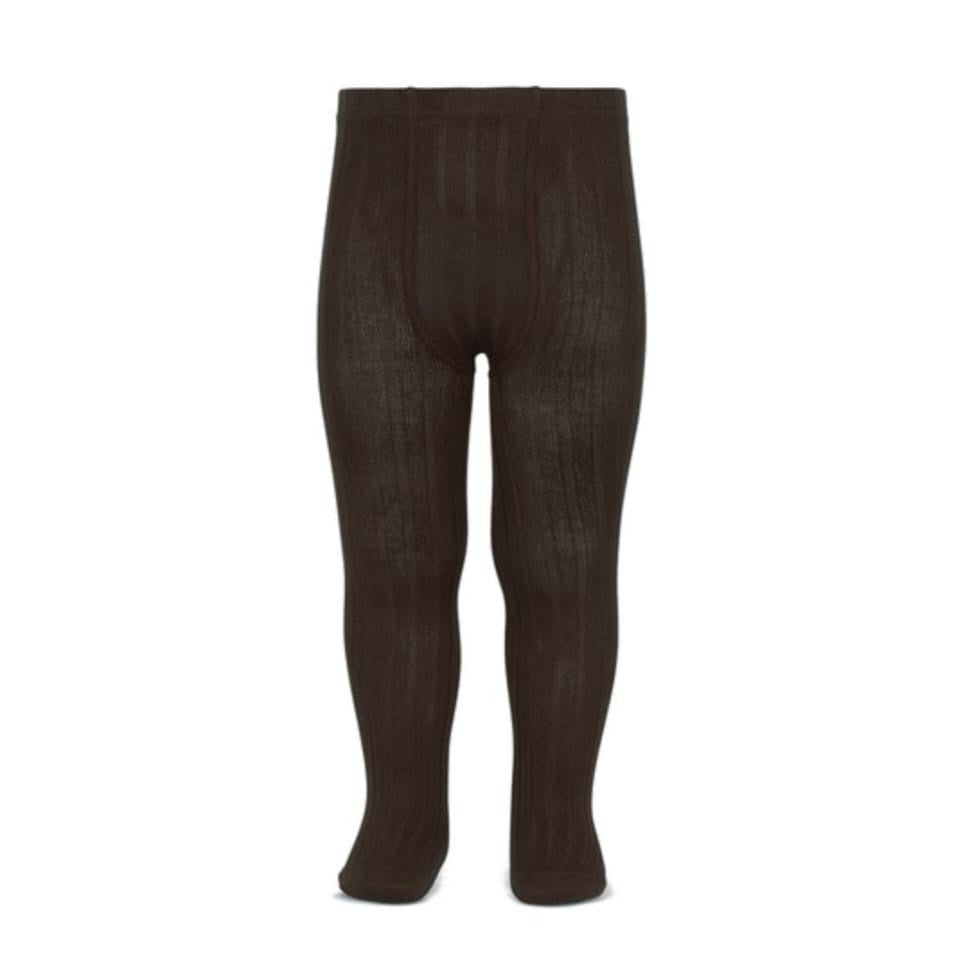 Condor 390 Brown 2.016/1 Ribbed Tights