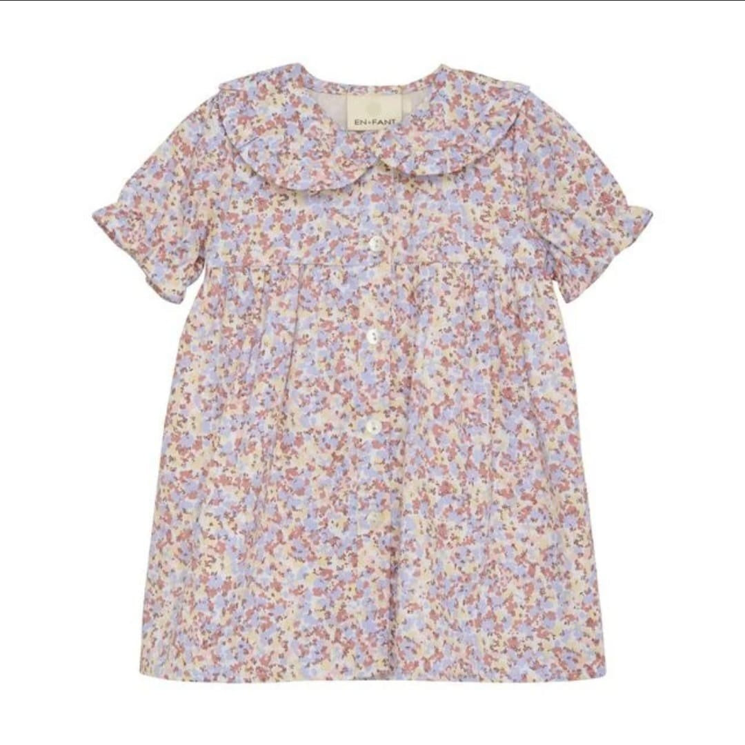 En Fant Floral Dress 24m