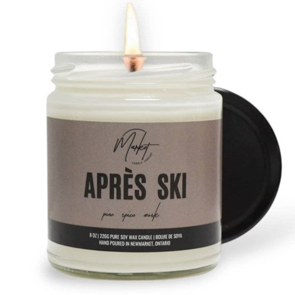 Market Candle Company Apres Ski Soy Candle 8oz