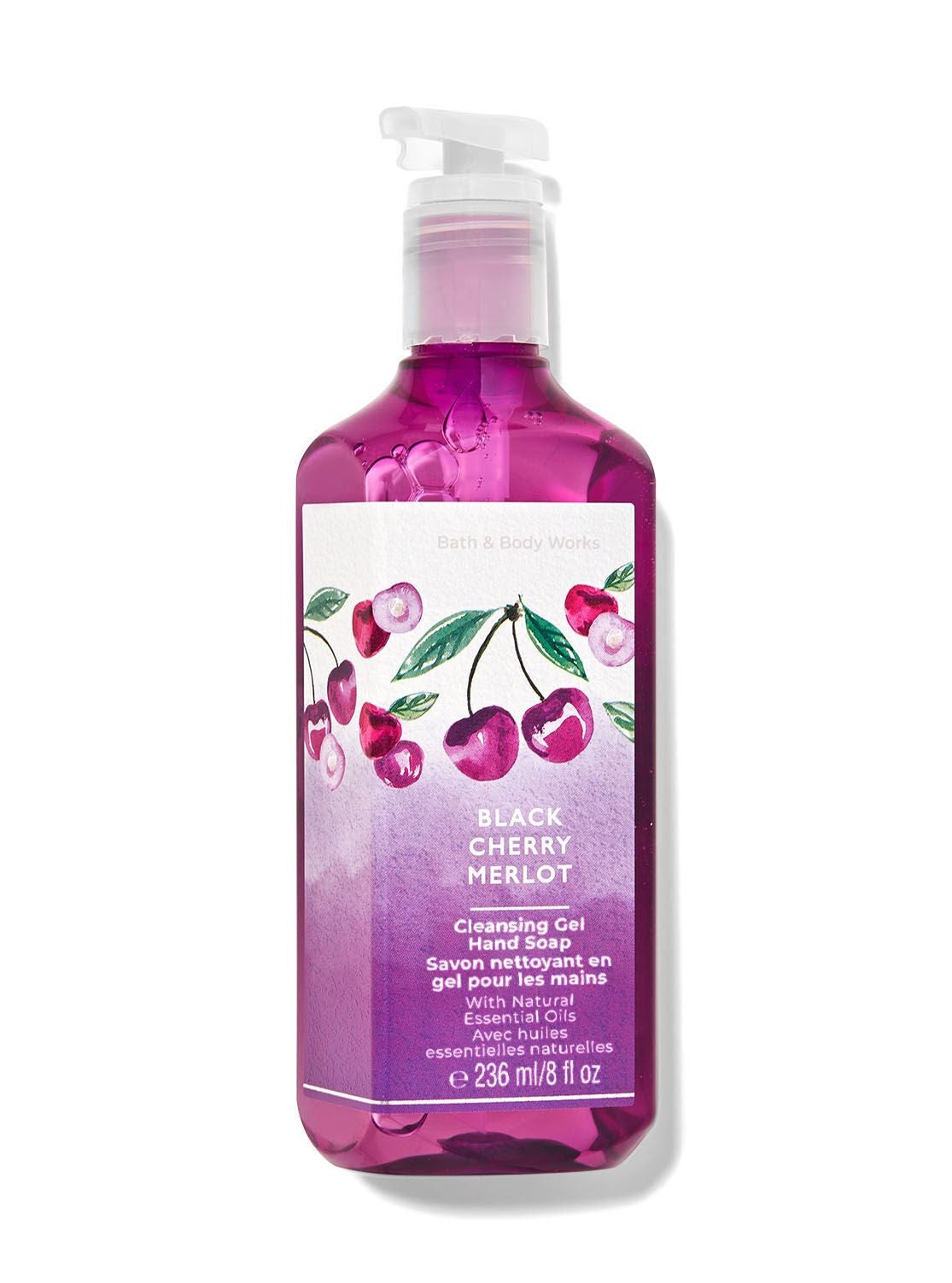 Bath and Body Works Black Cherry Merlot Cleansing Gel Hand Soap 236 ml