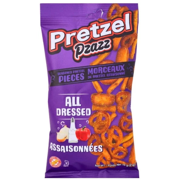 Pretzel Pzazz All Dressed 56 g