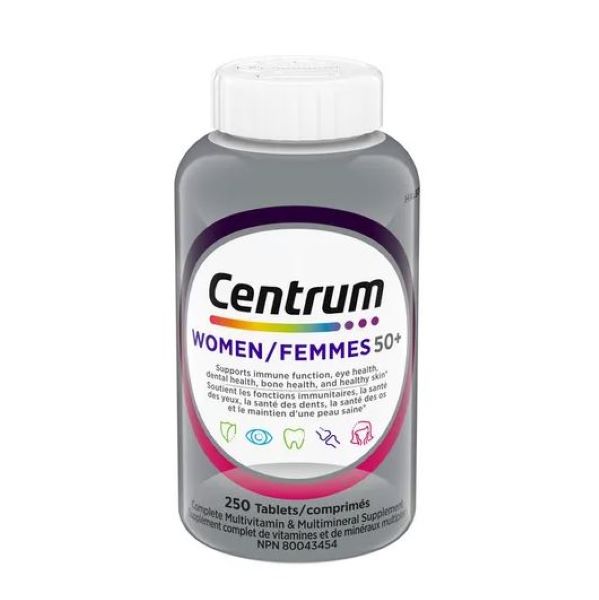 Centrum Women 50+ Multivitamin 250ct