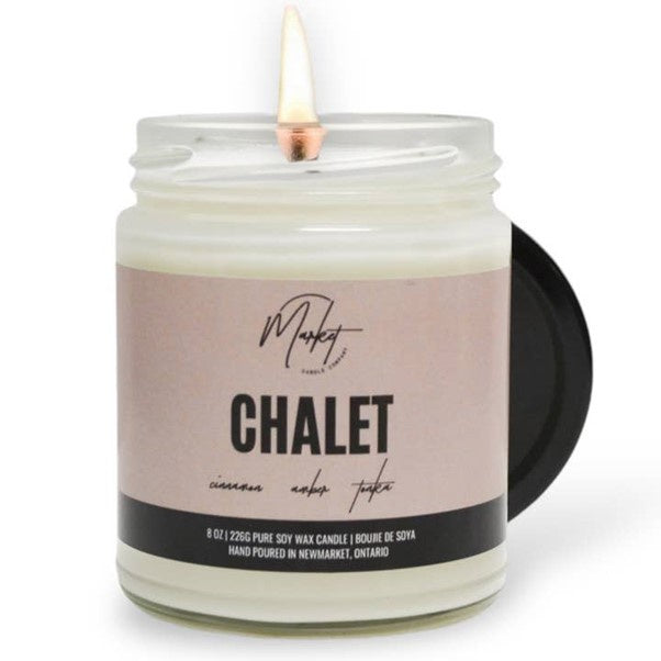 Market Candle Company Chalet Soy Candle 8oz