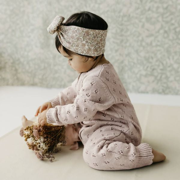 Jamie Kay Chloe Floral Tofu Headband Baby