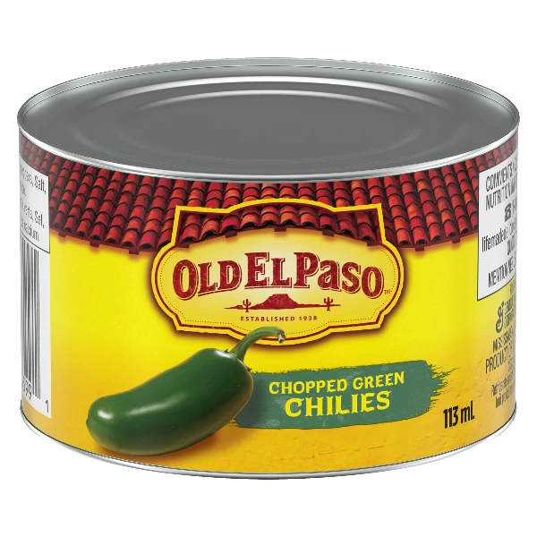 Old El Paso Chopped Green Chilies 113 ml