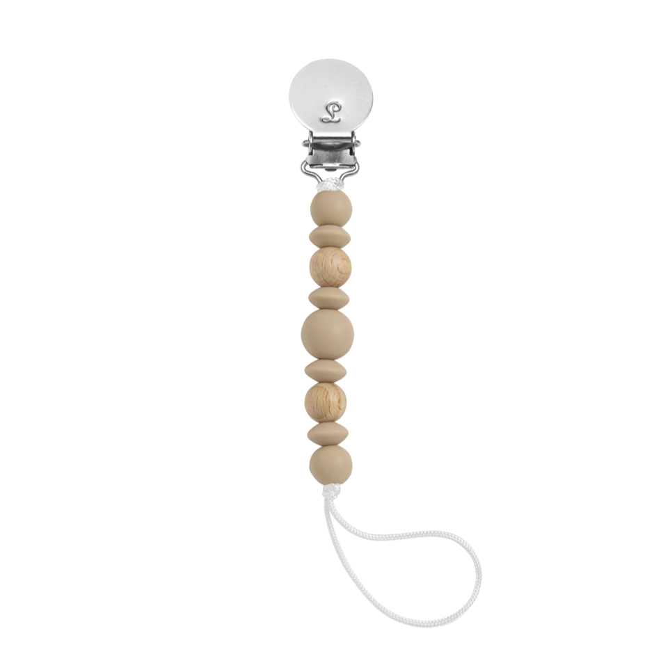 Loulou lollipop Clay Luna Pacifier Clip