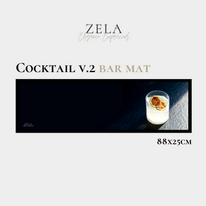 Zela Cocktail V2 Bar Mat 88x25cm