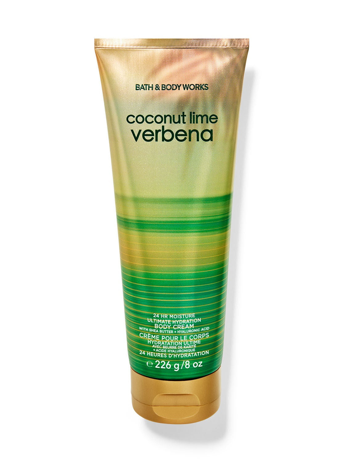 Bath & Body Works Coconut Lime Verbena 24 HR Moisture Ultimate Hydration Body Cream 226 g/8 oz