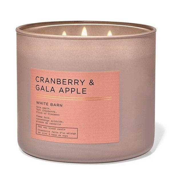 White Barn Cranberry & Gala Apple Candle 14.5oz 3 Wick