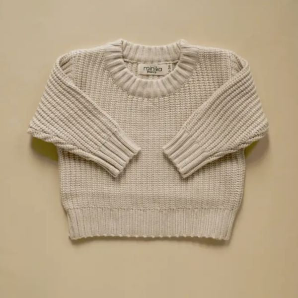 Minika Cream Knit Sweater