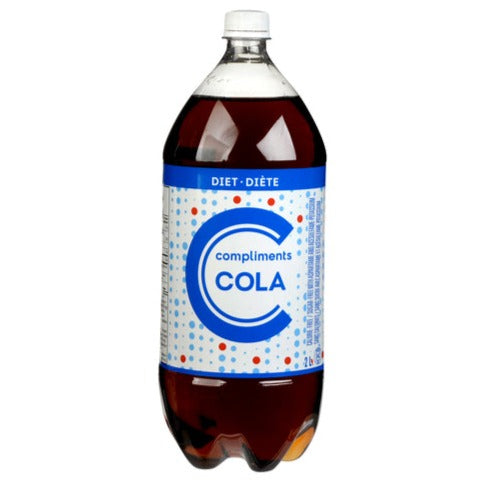 Compliments Diet Blue Cola Soft Drink 2L