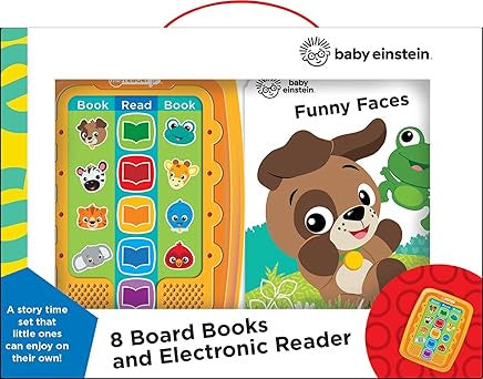 Baby Einstein 8 Board Books & Electronic Reader