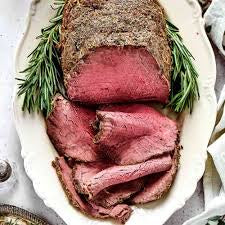 Sterling Silver Beef Eye of Round Whole Approx 6-7 Lbs (Frozen)