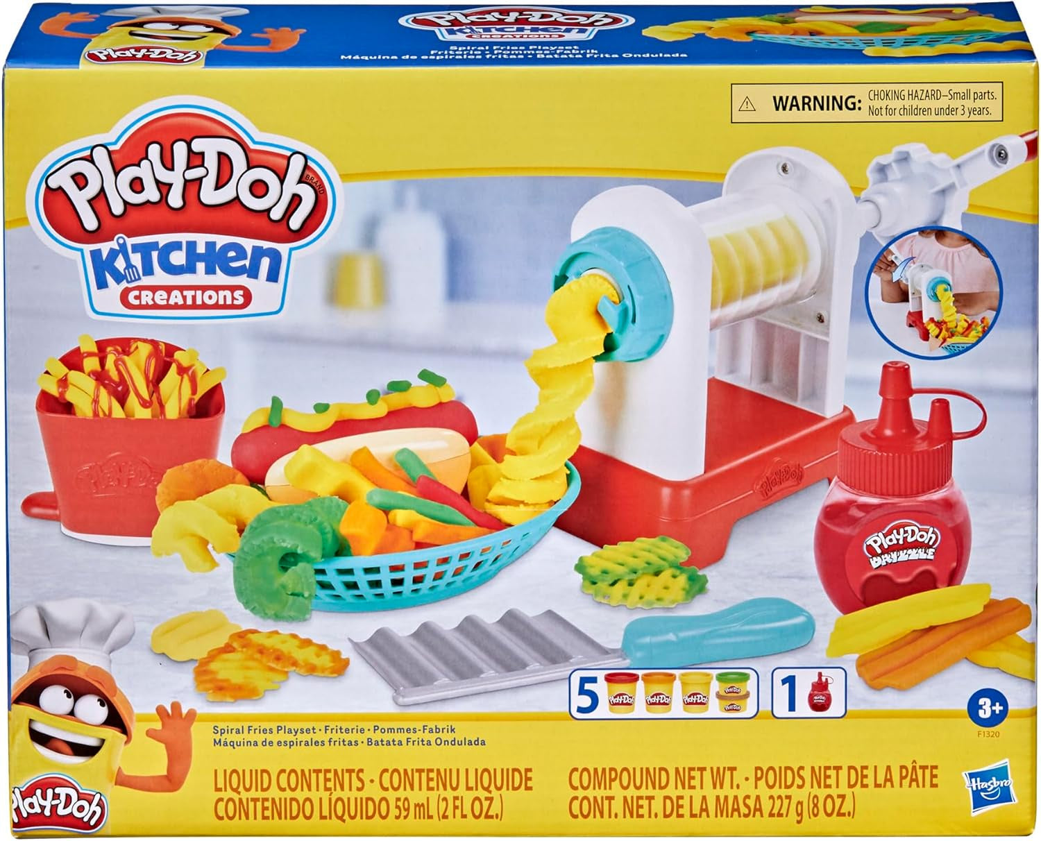 Play-Doh Kitchen Creations Spiral Fries