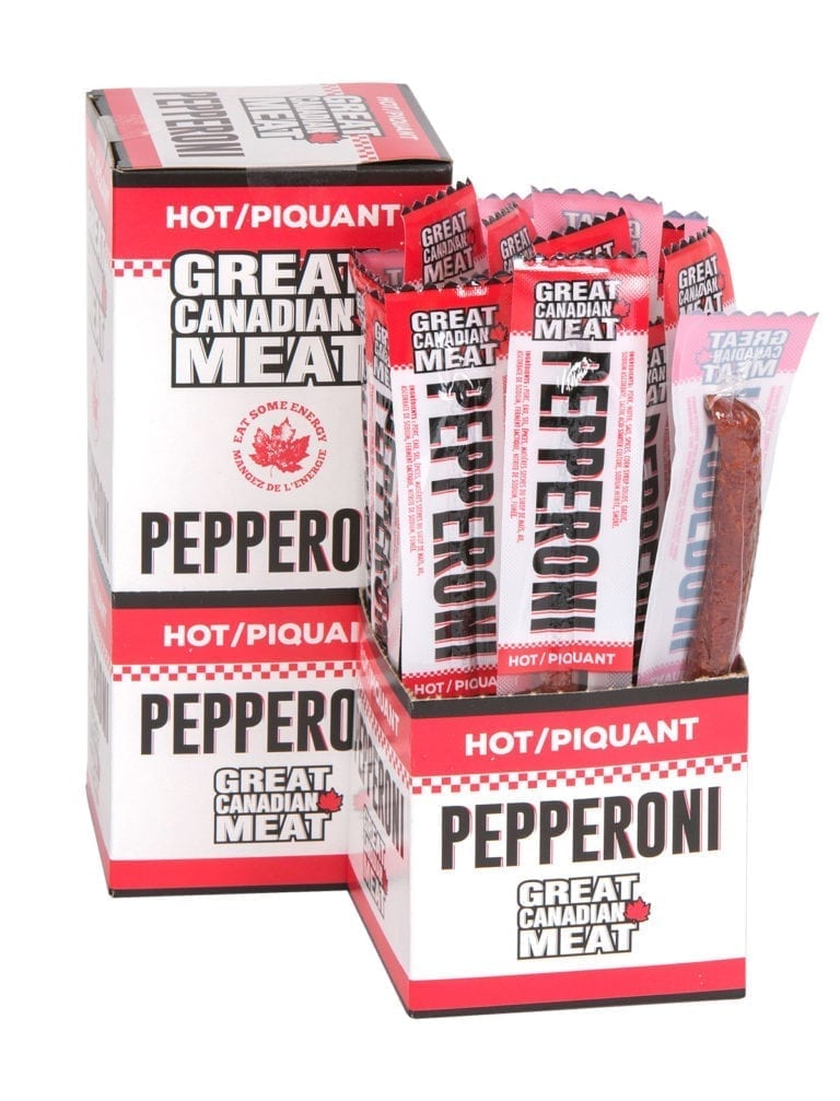 Great Canadian Meat Pepperoni Hot 22g