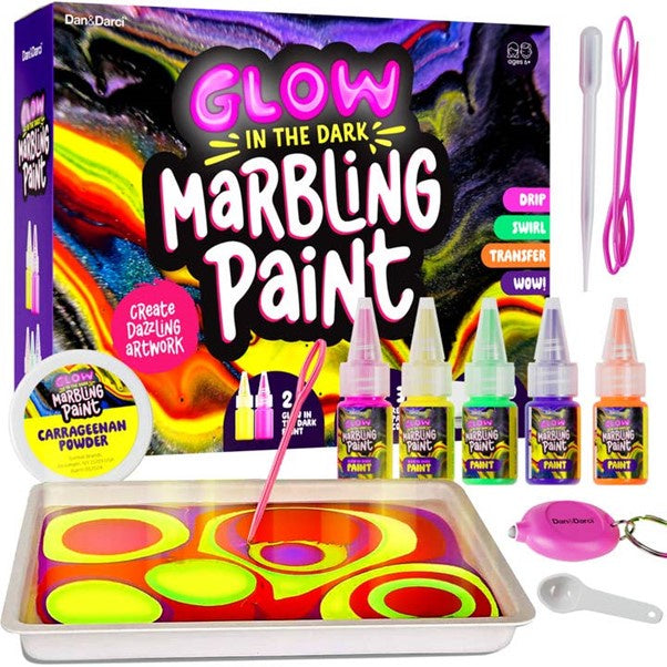 Kids Rock Painting Kit - Glow in the Dark - Arts & Crafts