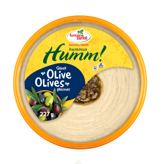 Fontaine Sante Humm! Greek Olives Cocktail Hummus 227g