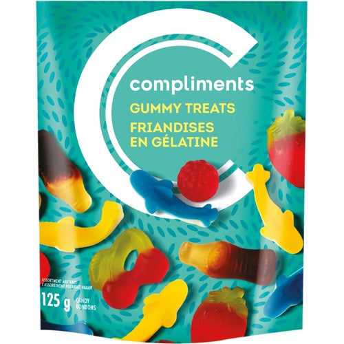 Compliments Sour Gummy Treats 125 g