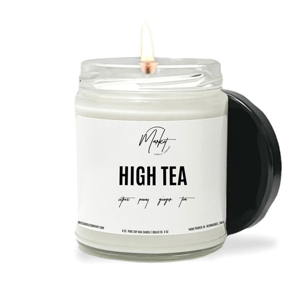 Market Candle High Tea Soy Candle 8oz