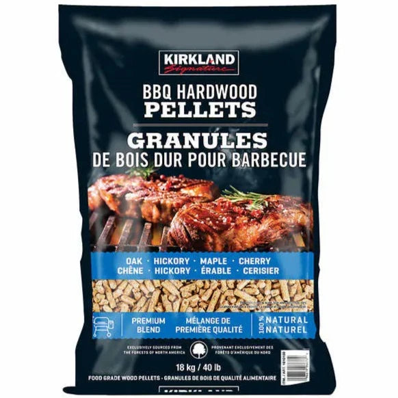 Kirkland BBQ Hardwood Pellets Premium Blend 40lb