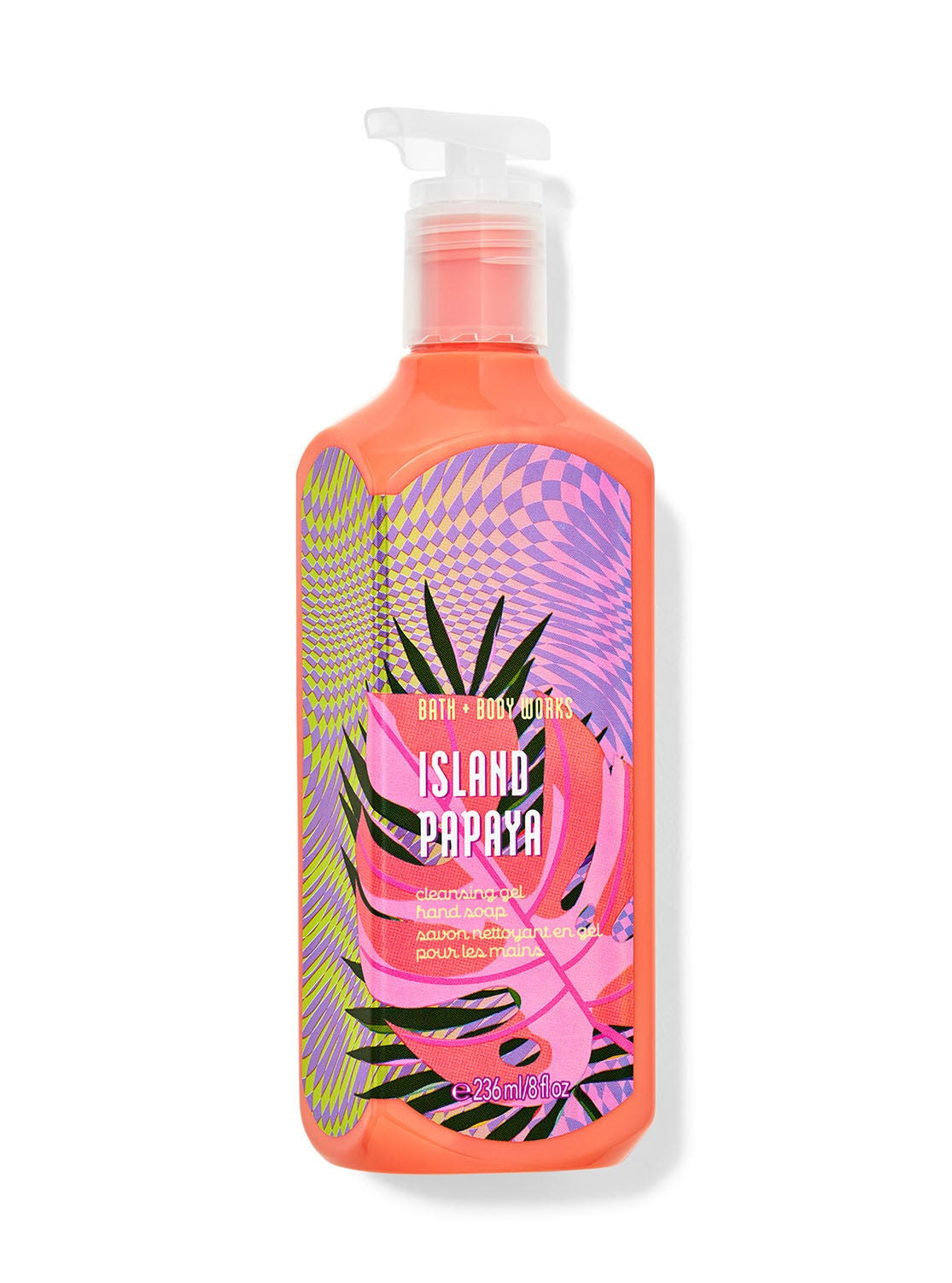 Bath and Body Works Black Island Papaya Cleansing Gel Hand Soap 236 ml